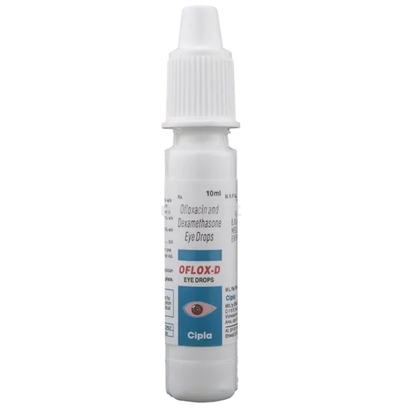 oflox d eye drops 10 ml
